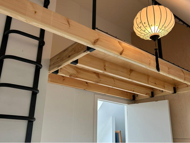 Lier — mezzanine gebouwd in een kinderkamer