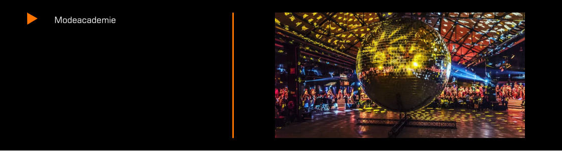 6m Mirrorball bij Modeacademie Antwerpen